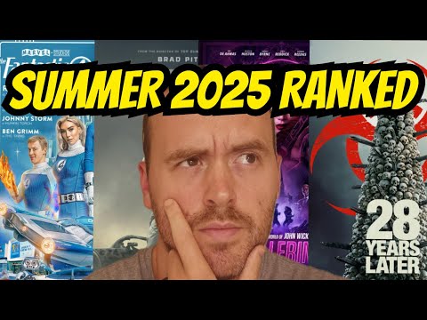 Top 10 Summer 2025 Movies RANKED!
