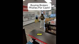BUYING BROKEN PHONES FOR CASH! #education #brokenfix #smartphone #problemfix #cellphone #brokenphone
