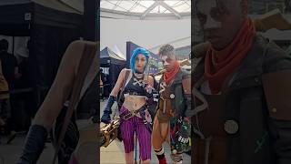 Arcane Season 2 Jinx and Ekko Cosplay #shorts #arcane #leagueoflegends