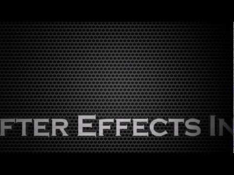 Best 3D HD After Effects intro