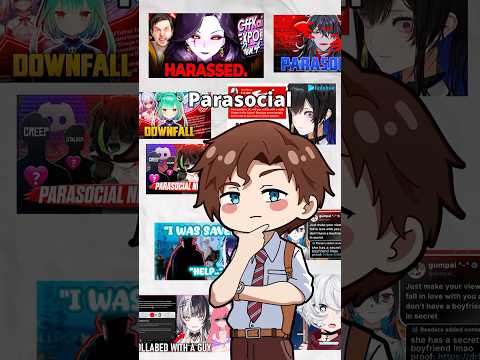 Why are Vtuber Fans so Parasocial?  #vtuber #idol #indievtuber #hololive #memes