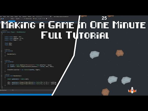 Making a Game in One Minute Full Tutorial