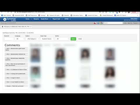 Elem_Report Card Comments