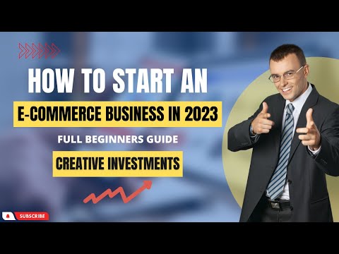 How To Start an E-commerce Business In 2023 A Full Beginners Guide || Online Business