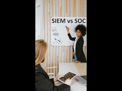 SIEM vs SOC: Do you know the difference between a SIEM and a SOC? #shorts