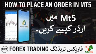 How to Place an Order in Mt5 Trading App for Beginner