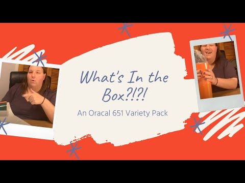 Oracal 651 Variety Pack Unboxing