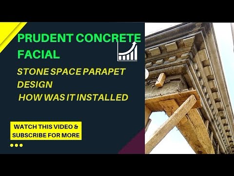 precast stone space royal parapet