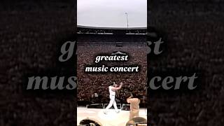 greatest music concert #queen #music #funfacts