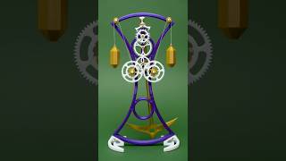 The deadbeat escapes clock #satisfying #diy #oddlysatisfying #animation #welding #teachnicalyogi