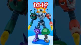 Wow 😍I made Sprunki All Phase TRANSFORM ROBOT #diyrobot #toys #shorts #clay #diy