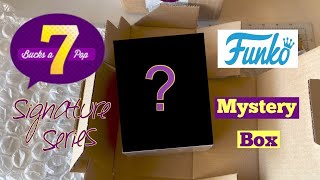 7 bucks a Pop Signature Series Funko Pop unboxing and reveal