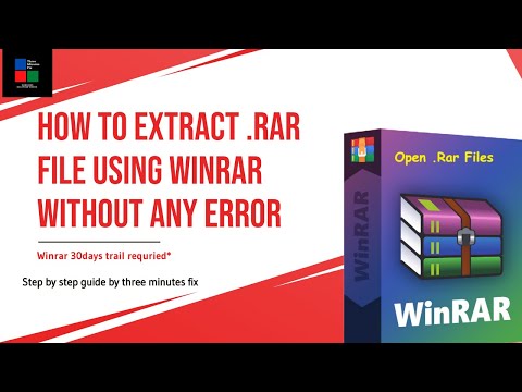 Extract RAR files Windows 10 \ 8 \ 7 for Free 2021 [updated]