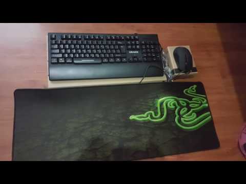 Rakk Gaming Keyboard and Mouse - UNBOXING