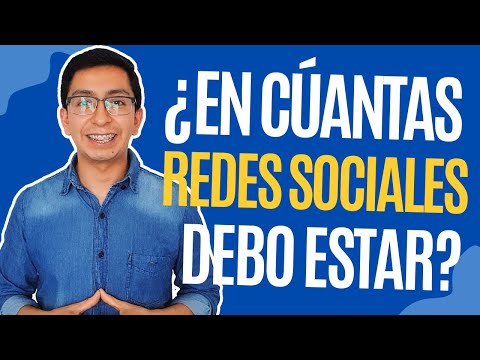 ¿CUÁNTAS REDES SOCIALES DEBO TENER 🤔 PARA MI NEGOCIO?