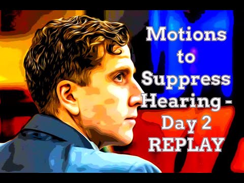 REPLAY: Kohberger Hearing: Motions to Suppress -- Day 2