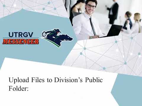 UTRGV Messenger- How to Create a Bulletin