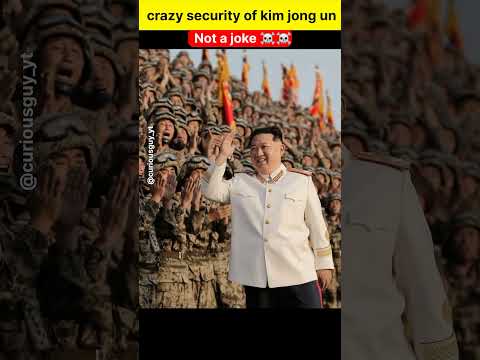 No one on earth even close to the security of kim jong un