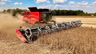 2025 Soybean Harvest Begins in Southwest Ohio. 