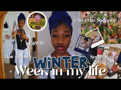 Winter Week in My Life ❄️ | Vlogmas EP 2 | Christmas Shopping, School Vlog, Secret Santa, Cozy vlog.