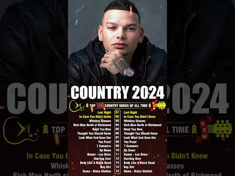 Country Music 2024 Collection 🎶 Morgan Wallen, Chris Stapleton, Luke Combs, Kane Brown, Luke Bryan