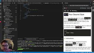 Applying a background to the website body - CSS Interactive Exercises/Course