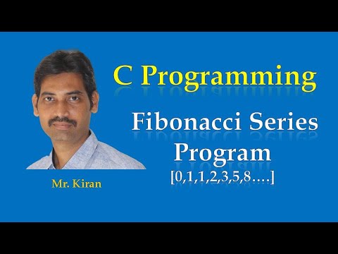 Fibonacci Series Program in C Programming Language