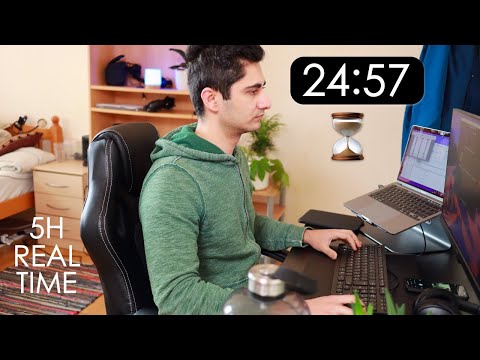 5-Hour Study With Me (Lofi Music Beats) Pomodoro 25/5