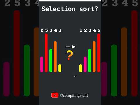 Selection vs Insertion sort algorithm