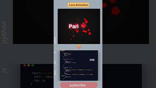 Pari ❤️ — This Animation is My Love Letter in Code!