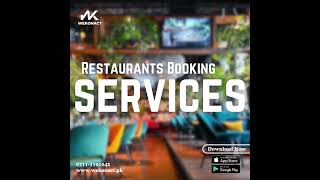 "Discover Seamless Dining with WeKonact's Restaurant Booking Service!"