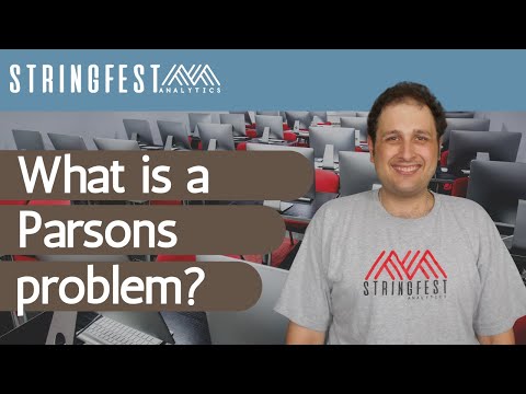 Teaching coding: What is a Parsons problem?