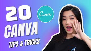 20 CANVA TIPS AND TRICKS // Canva Tutorial For Beginners 2024