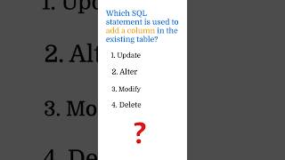 SQL Quiz 6 | Oracle SQL Quiz | SQL interview questions and answers