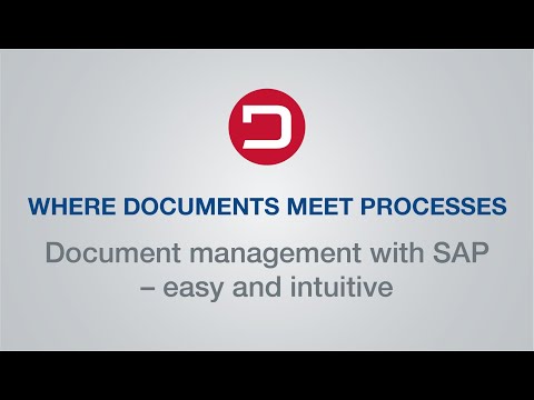 Manage all product-relevant documents with SAP – easy and intuitive