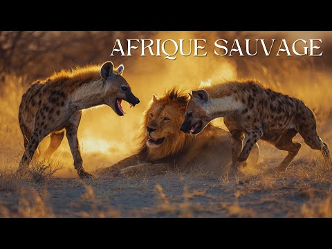 WILD AFRICA: The Battle of the African Wild Dogs Against the Lions and Hyenas | WILDLIFE DOCUMENTARY