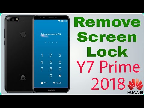 Huawei Y7 Prime 2018 Hard reset
