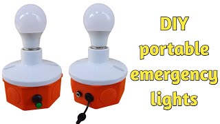 2in1 Solar + Type-C charger DIY Portable Emergency Light | Complete Video tutorial