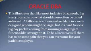 The Best Oracle DBA Certification Courses in India.