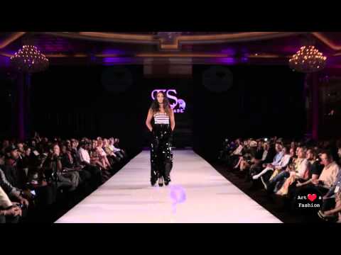 Kami Shade' Black Sparkling Circles Maxi Skirt w/Pockets