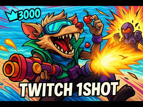 THIS 1SHOT TWITCH BUILD MADE ENEMY SO MAD