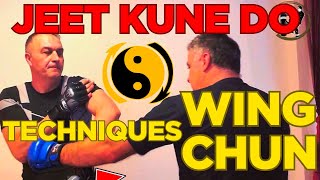 Wing Chun & Jeet Kune Do Martial Arts Self-Defense Skills Techniques
