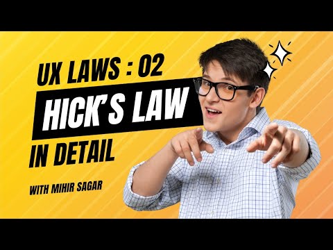 Decoding UX  : A Deep Dive into Hick's Law || Samnic Tech WB |