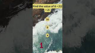 Solve Math Bodmas Order of Operations 8÷2(2+2) #math #solvemath #bodmas