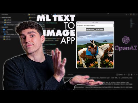 Building a Text to Image App USING AI! [OpenAI DALLE 2 API]