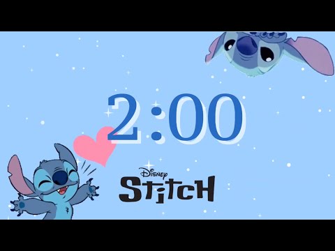 Stitch 2 minute timer Sport and Study with Stitch Classroom Sport timer Pomodoro Timer
