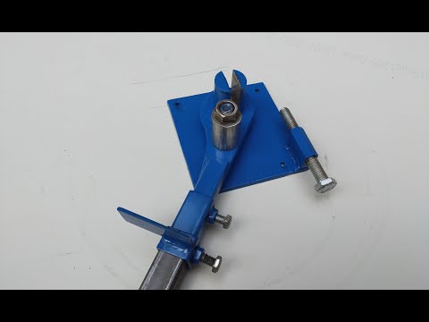 DIY Tool | Make A The Simplest Metal Bender | Homemade Metal Bending Tool