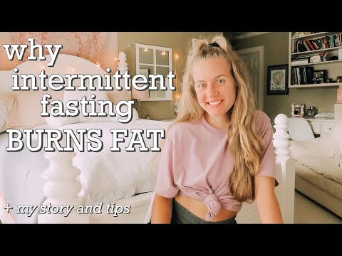 WHY INTERMITTENT FASTING BURNS FAT // my story and tips with intermittent fasting!