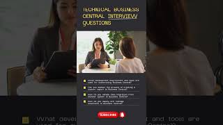 Technical BC Interview Questions! #trending #interview #questions #businesscentral #jobvacancies