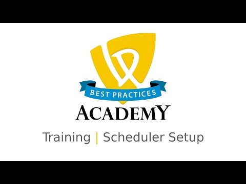 Scheduler Setup
